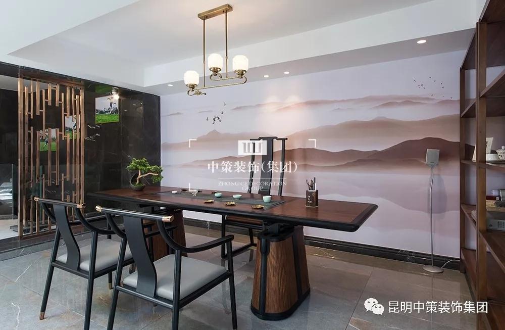 現代輕奢茶室裝修實景效果圖